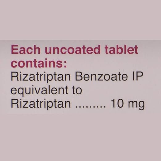 Rizatriptan 10mg (Rizact 10) - Image 6