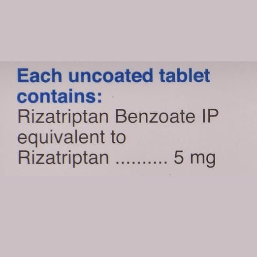 Rizatriptan 5mg (Rizact 5) - Image 5