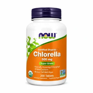Organic Chlorella 500mg  200 Tablets (Now Foods)