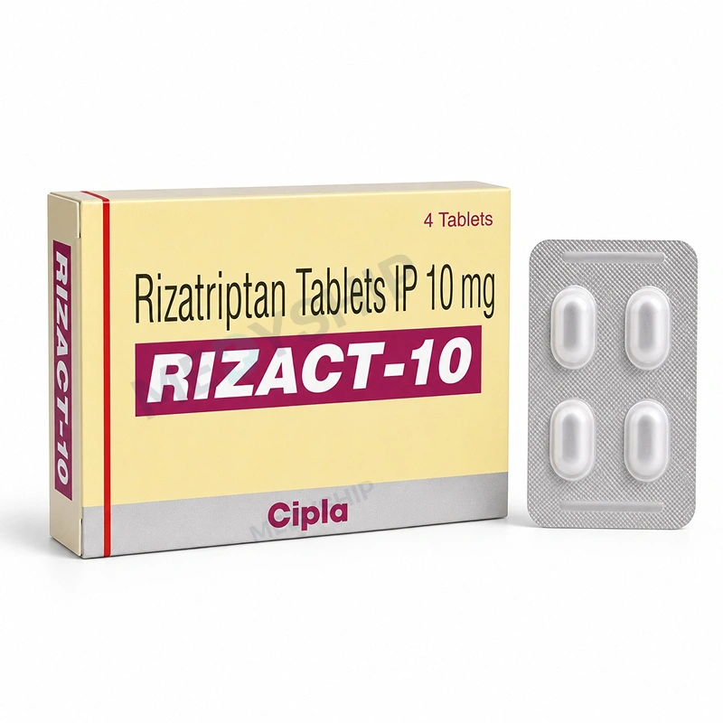 Rizatriptan 10mg (Rizact 10)