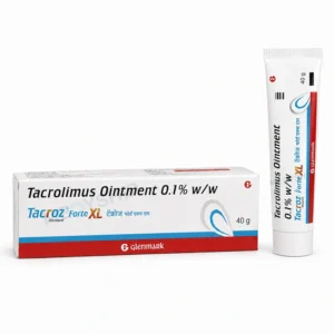 Tacrolimus 0.1% w/w oint (Tacroz Forte XL Ointment)