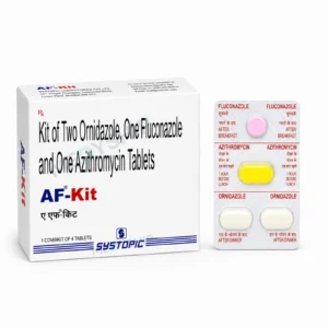 AF Kit (Azithromycin (1000mg) + Ornidazole (750mg) + Fluconazole (150mg)