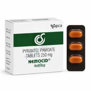 Pyrantel pamoate 250mg (Nemocid 250Tablet)