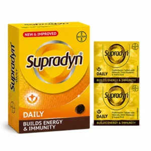 Supradyn Daily Multivitamin for Men and Women | Daily Immunity and 2X Energy | Tablet