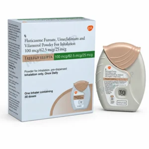 Trelegy Ellipta 100mcg/62.5mcg/25mcg Powder - Pack of 30 Metered Doses Inhaler