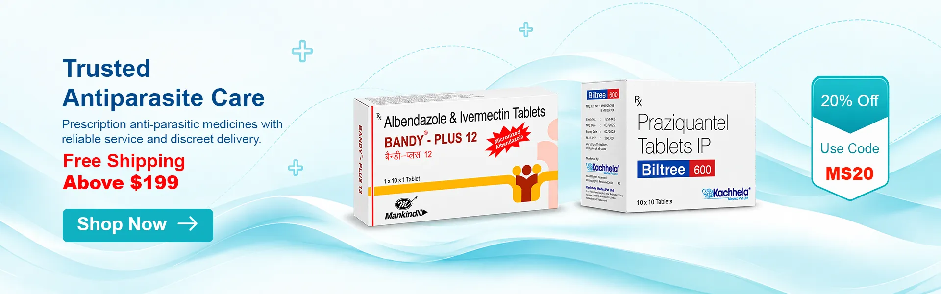 banner with 2 medicine
